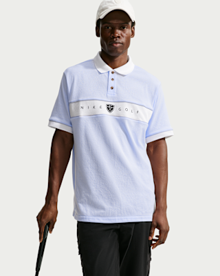 メンズウェア golfickers Pile Polo Shirts Off White- L Nike Fairway Fresh Men's Dri-FIT Panel Loose Golf Polo. Nike.com